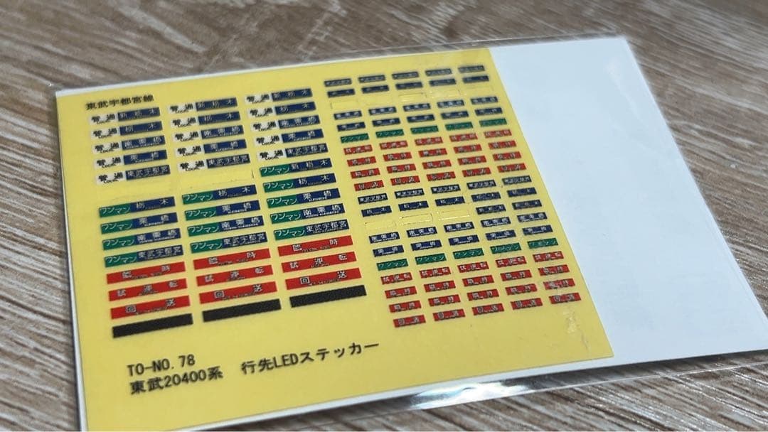 【中古】MICRO ACE 東武20400型 （20420）　ディテールアップ済