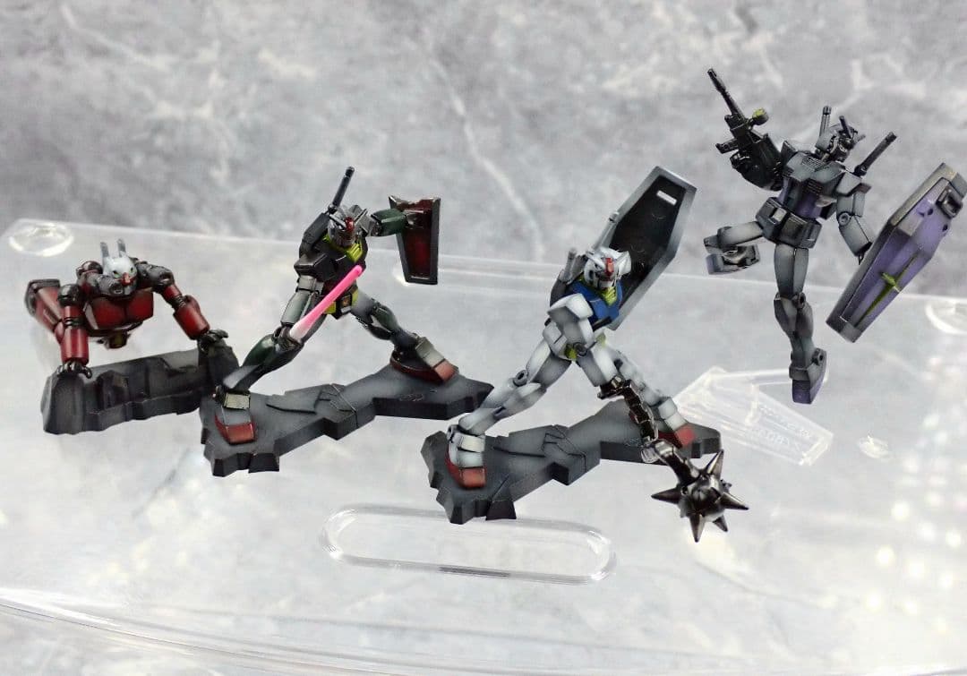 ※専用 チョコサプ ガンダム 3種類、ガンキャノン 全塗装ガンプラ塗装済み完成品