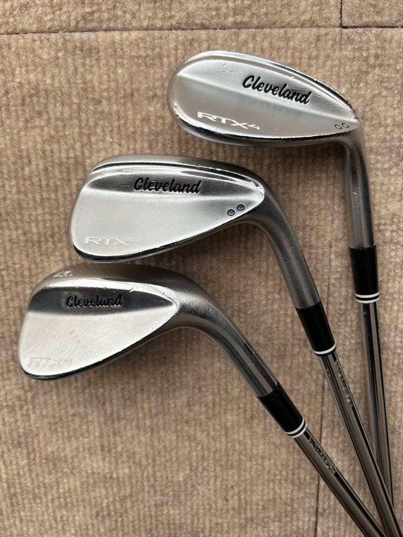 【ラッキー】クリーブランドRTX4 50/54/58 DG 3本セット