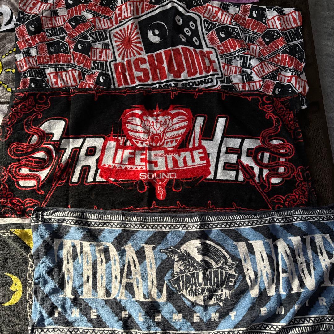 レゲエアーティスト　タオル各種