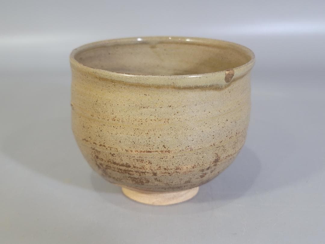 DT181 茶道具 虫明 むしあけ 竹絵 茶碗 宗完 書付 古美術