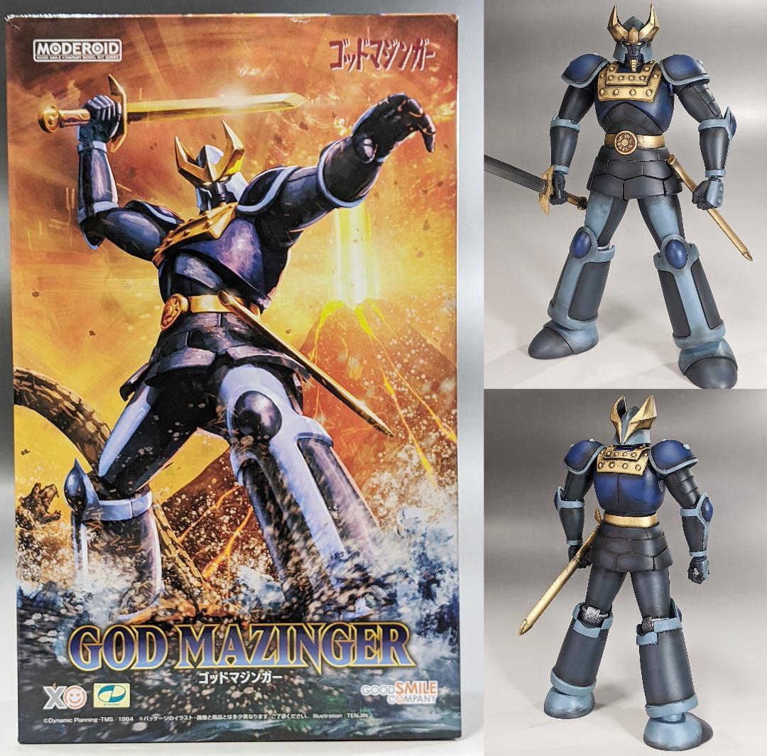 プラモデル　モデロイド　ゴッドマジンガー　組立塗装済