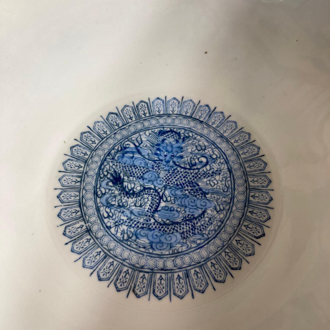 【景徳鎮製】景徳鎮の伝統　中国の名窯　乾隆年製　錦宮廷女官図　極薄胎　大鉢