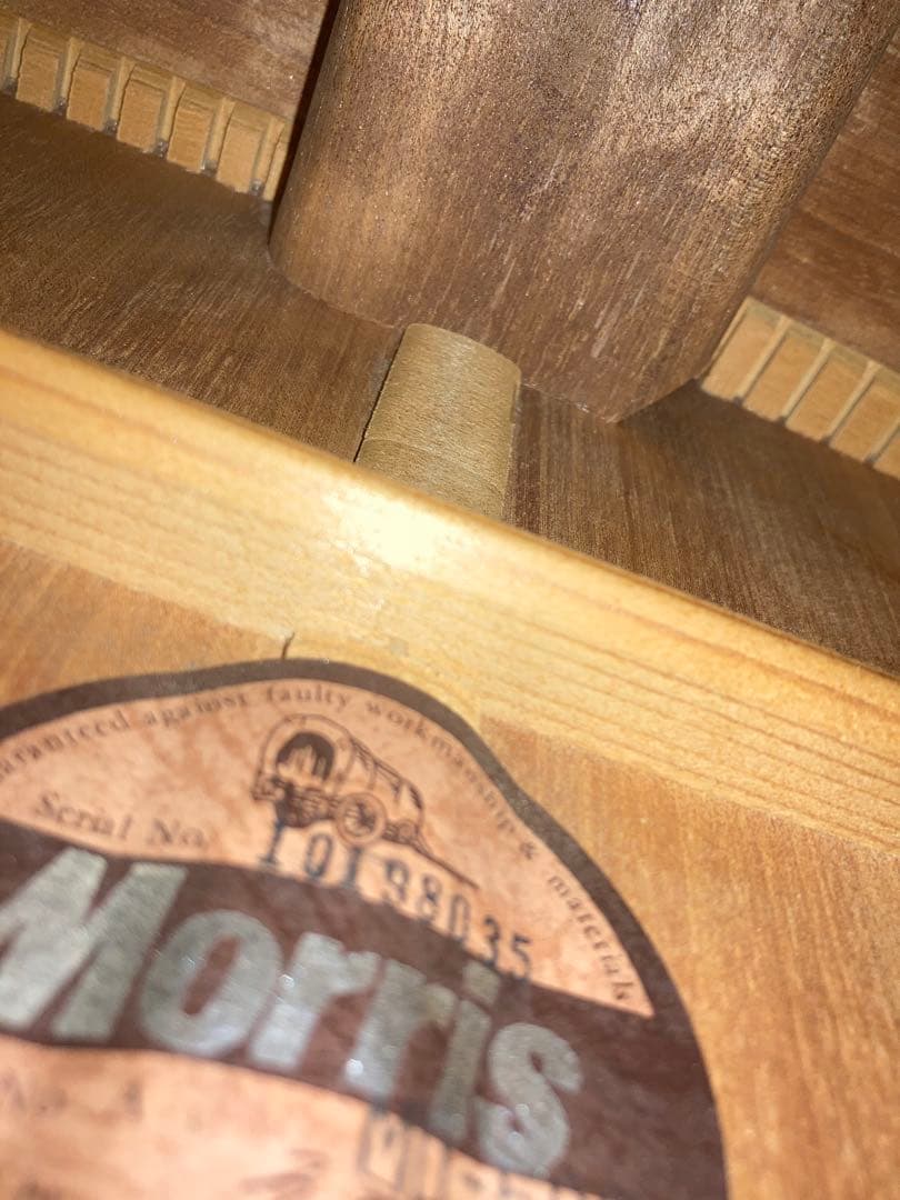 Morris アコースティックギター ジャパンヴィンテージハードケース付