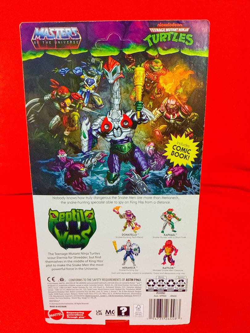 ミュータント タートルズ マスターズオブユニバース メカネック