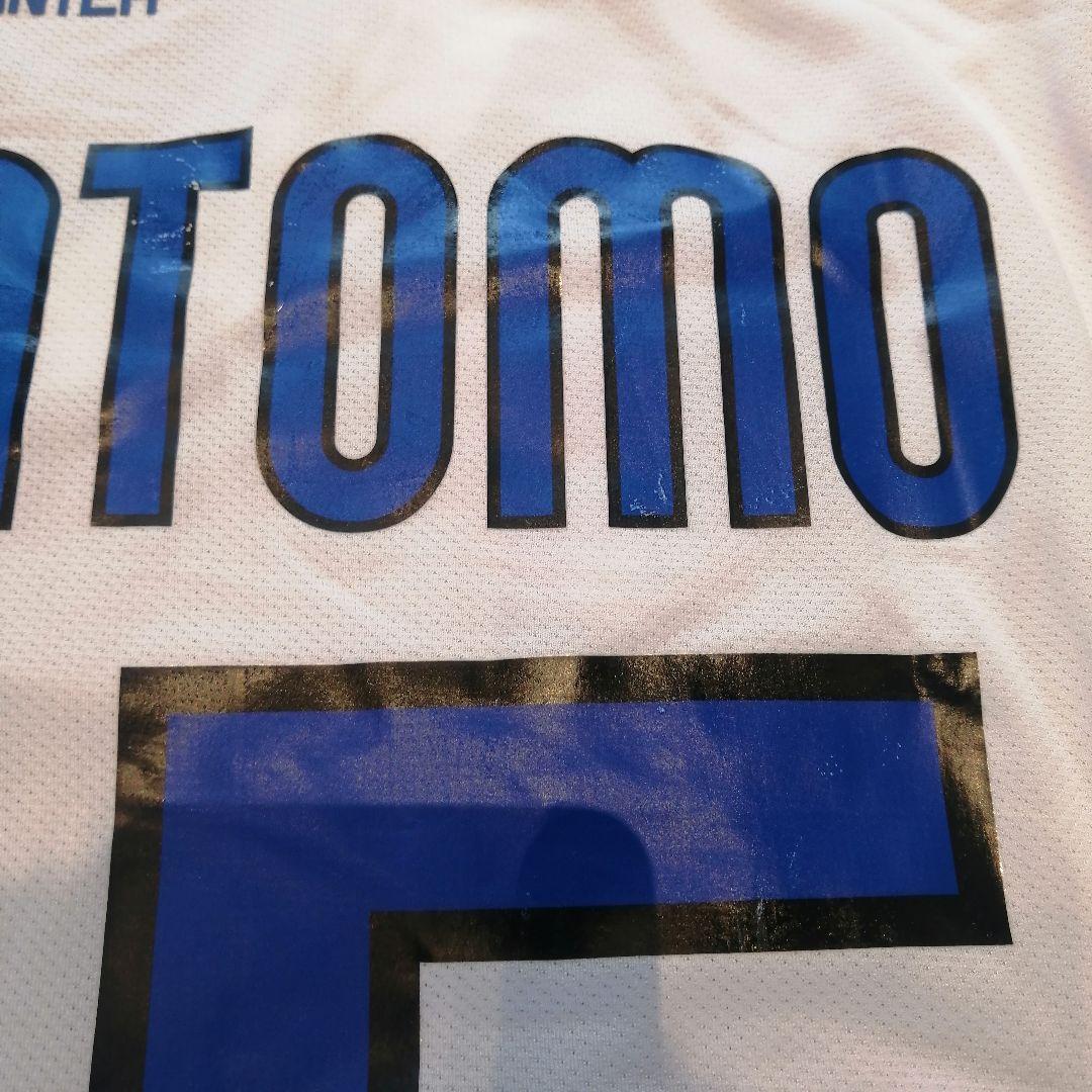 新品正規タグ付 インテル 長友佑都 3冠パッチ付 オーセンティック ユニフォーム