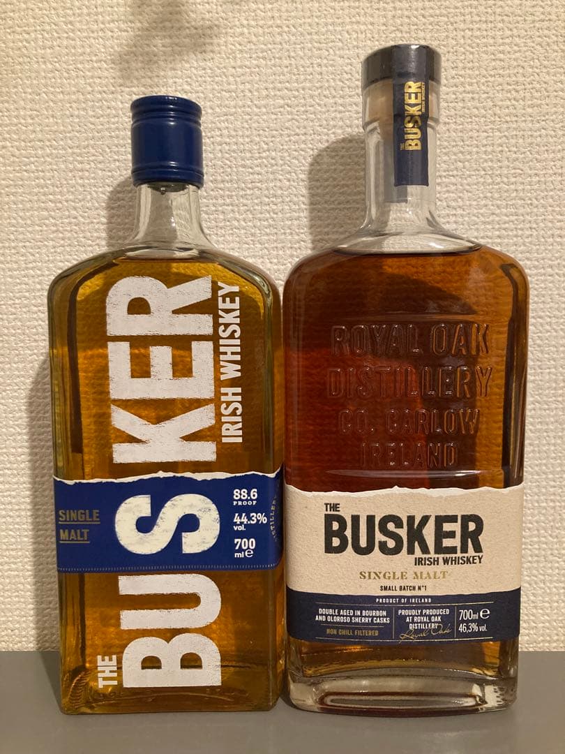 【2本セット】バスカー　スモールバッチ&旧ラベルシングルモルト