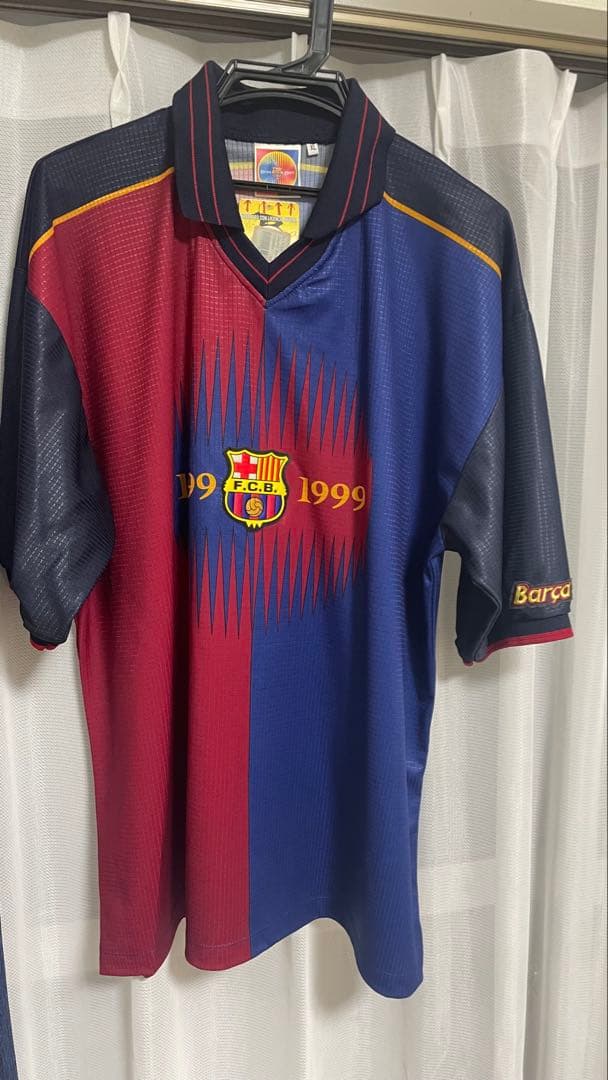 正規品 FCバルセロナ 1999年記念シャツ 99-00 GUARDIO