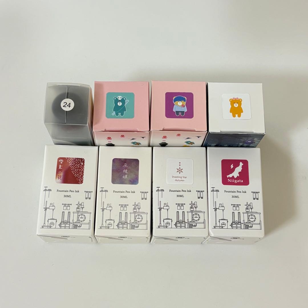 万年筆インク 8本セット Tono& Lims 石丸文行堂