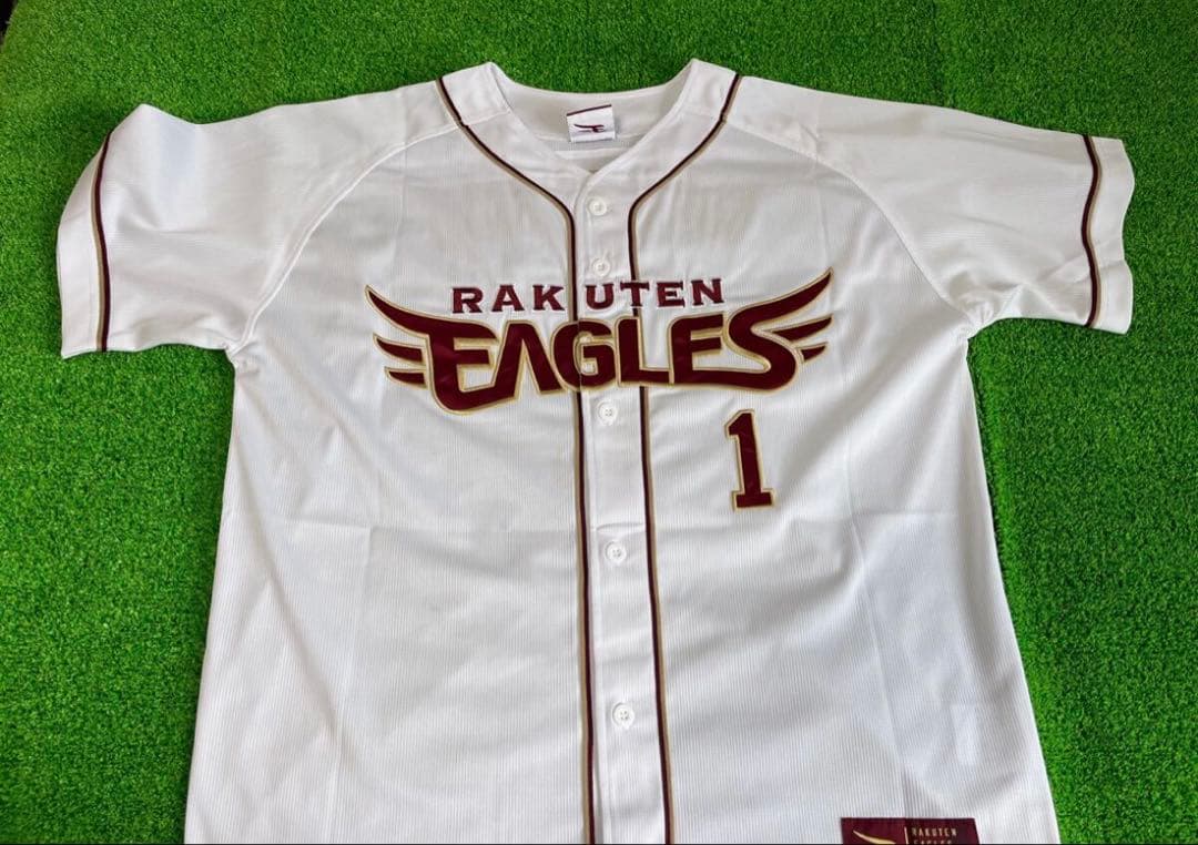 楽天イーグルス　宗山塁　直筆サイン入りユニフォーム　Lサイズ