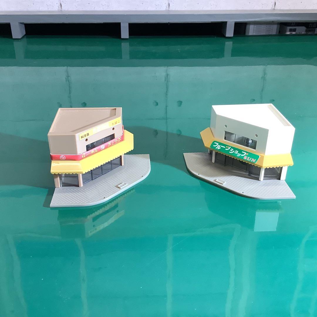 TOMIX Nゲージ 駅舎 プラットフォーム セット他＋ホキ800型2両セット