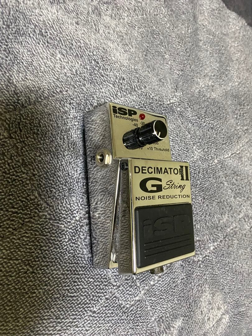 ISP DECIMATOR II G String ノイズリダクション