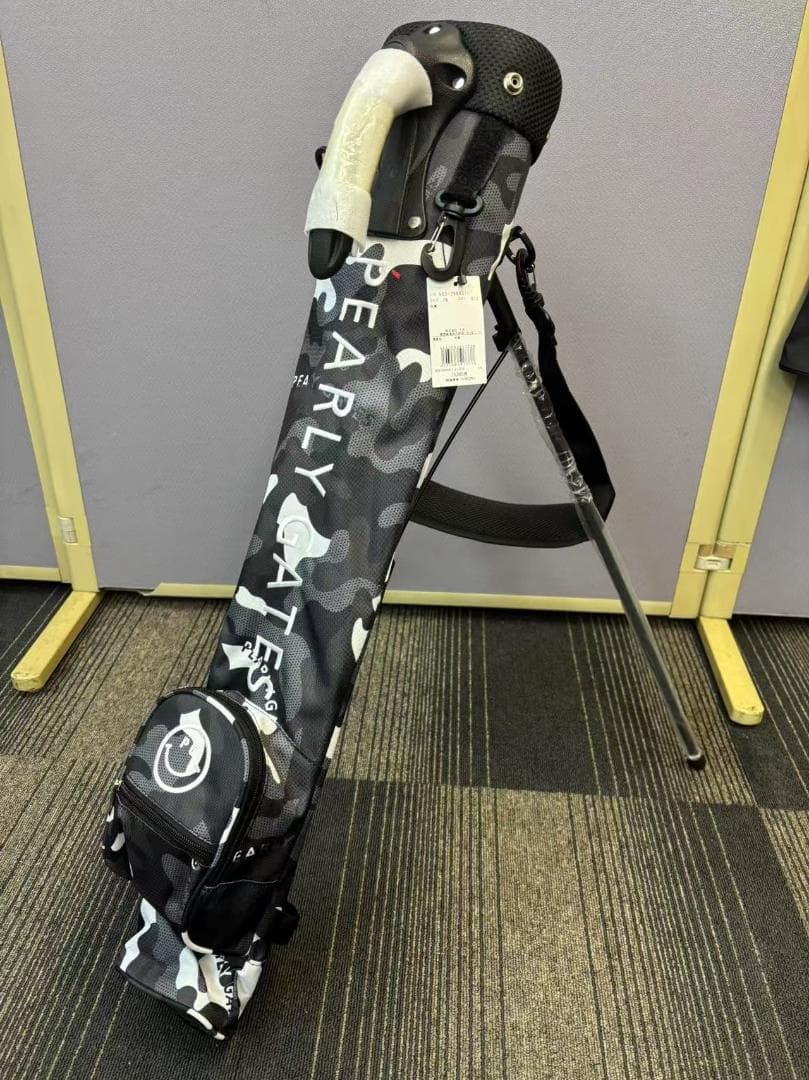 PEARLY GATES セルフスタンドバッグ/迷彩