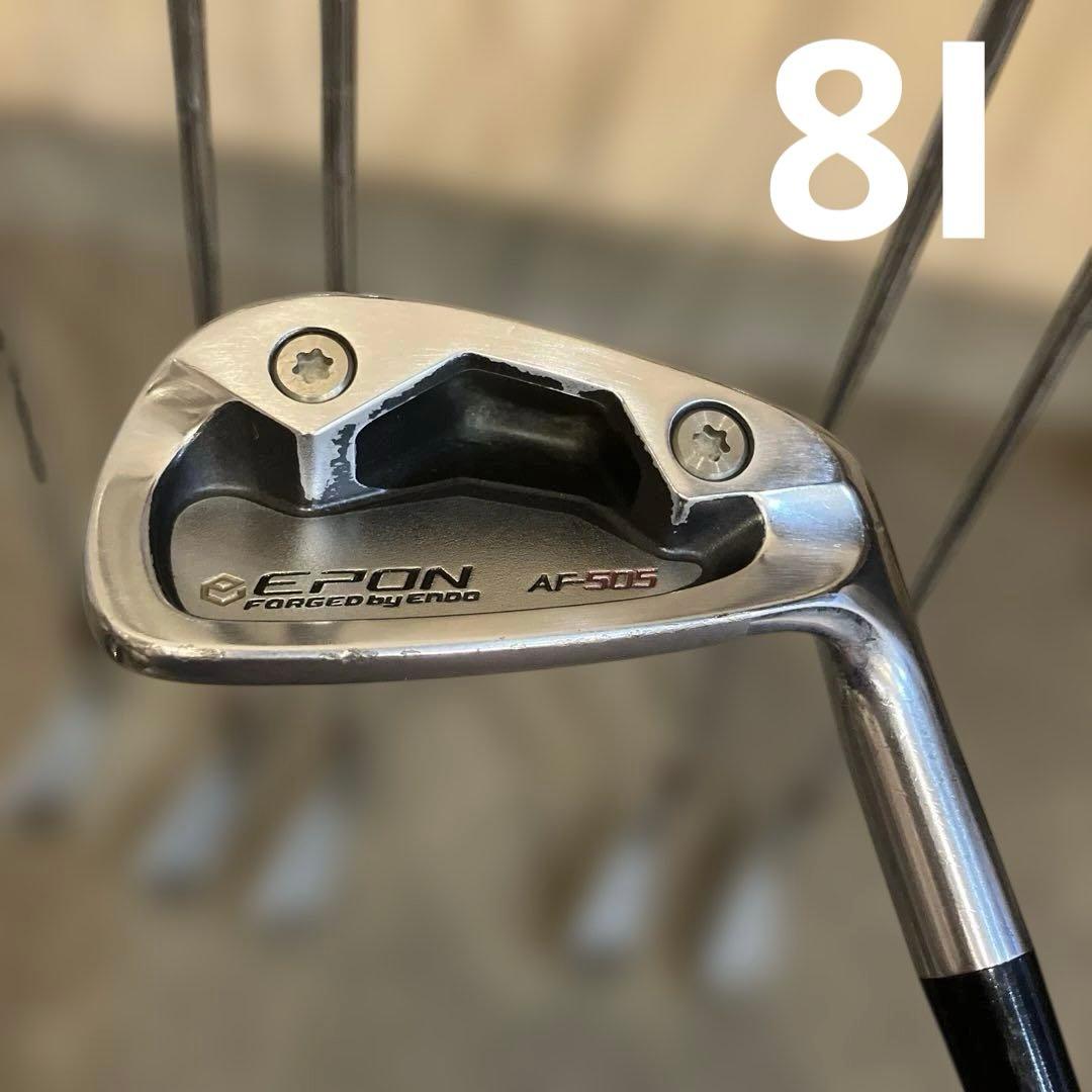 EPON AF-505‼️アイアンセット 5-9 P