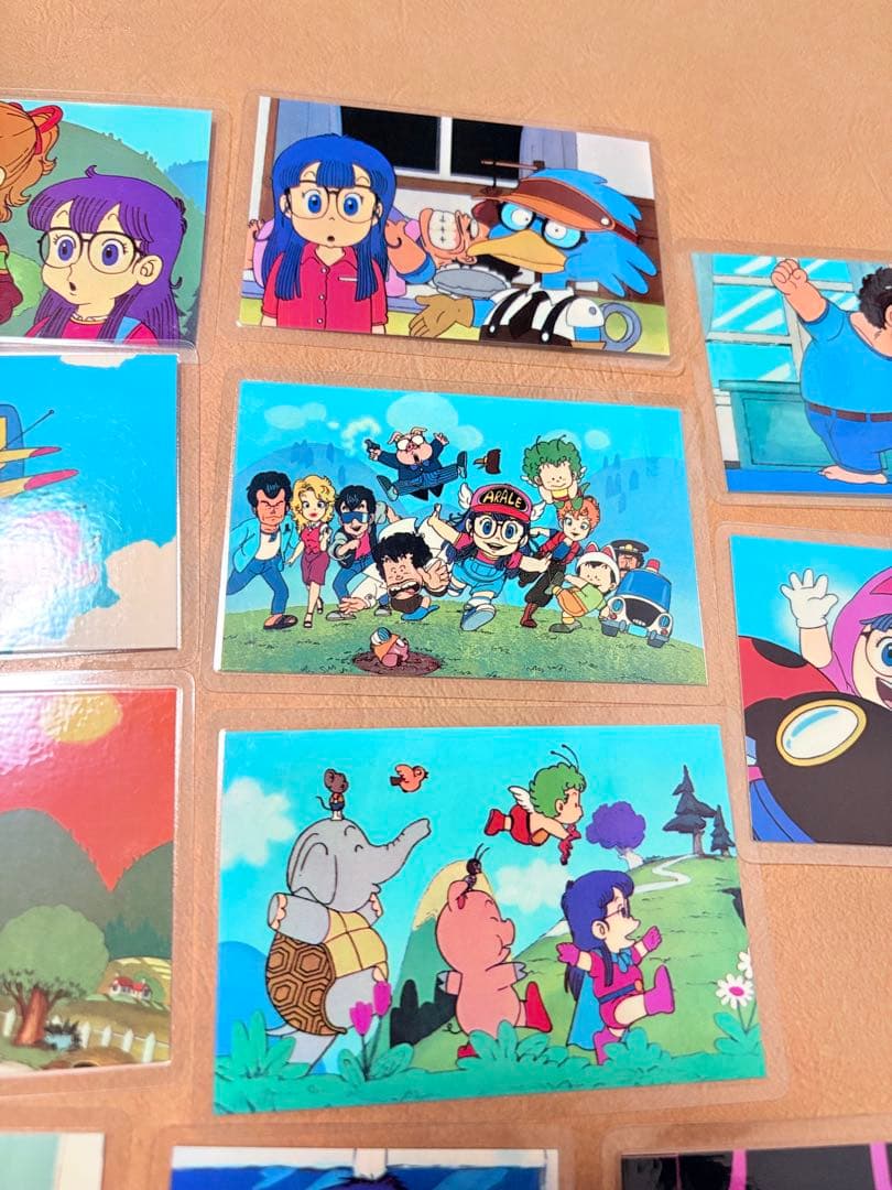 Dr.スランプ アラレちゃん 鳥山明 ラミネートカード 当時物 ドクタースランプ