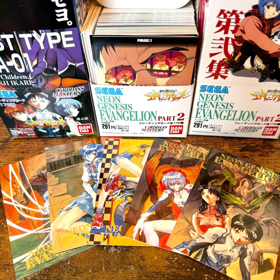 エヴァンゲリオン　カードマスターズ 1、2 まとめ販売！
