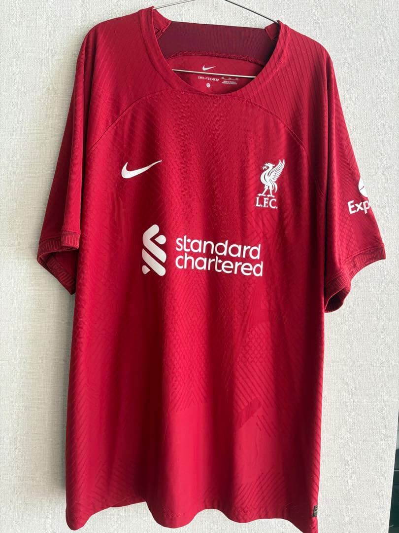 【正規品】リバプール チアゴ選手6番 オーセンティック2022-23