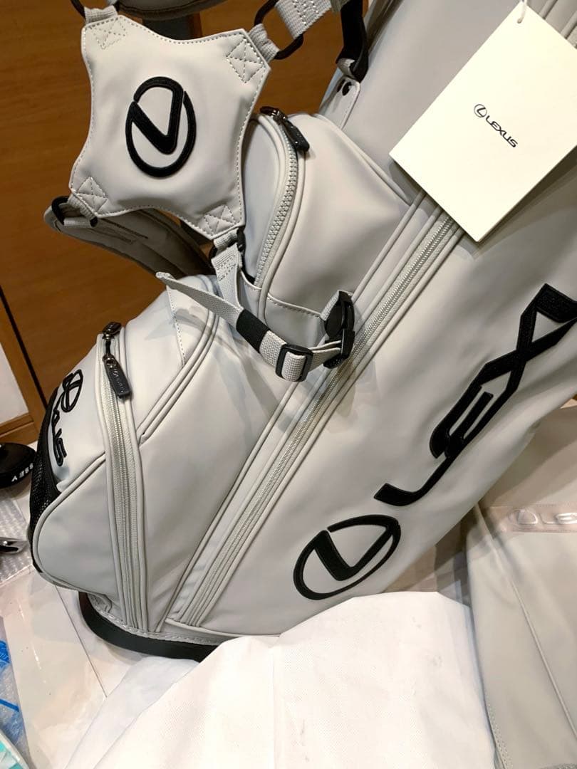 専用　希少　新品未使用　レクサス　LEXUS 非売品　スタンド　キャディバッグ