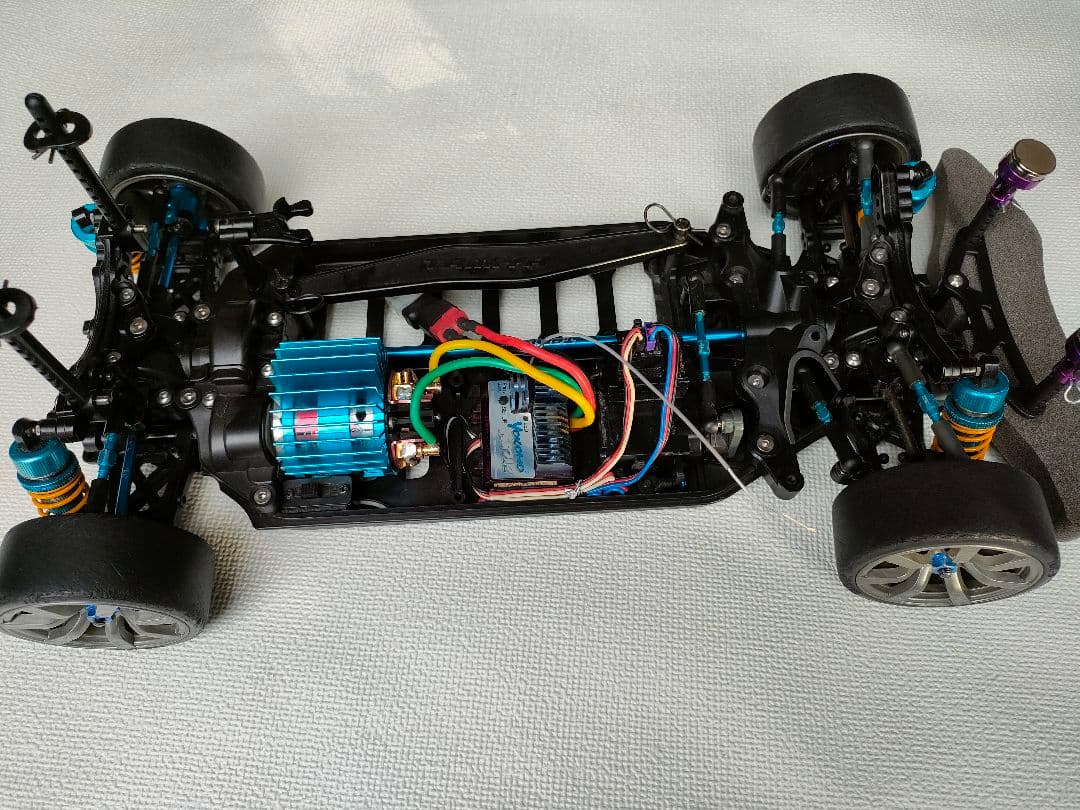 タミヤ TB03 OP多数　2.４GHｚプロポ、メカ一式セット