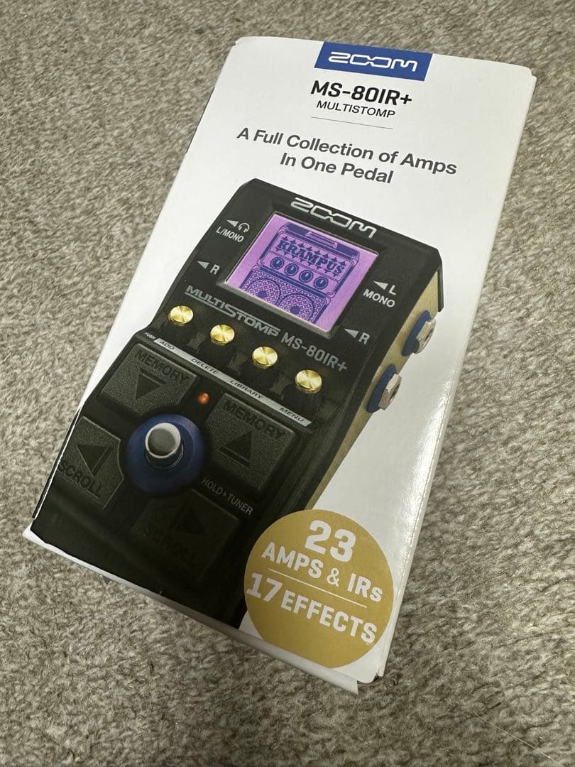 Zoom MS-80IR+ アンプ＆キャビネットシミュレーター