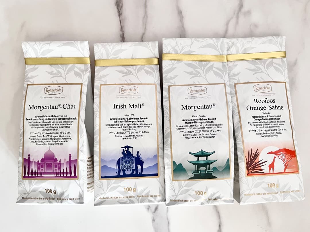 Ronnefeldt ロンネフェルド　紅茶4種類400gセット モルゲンタウ