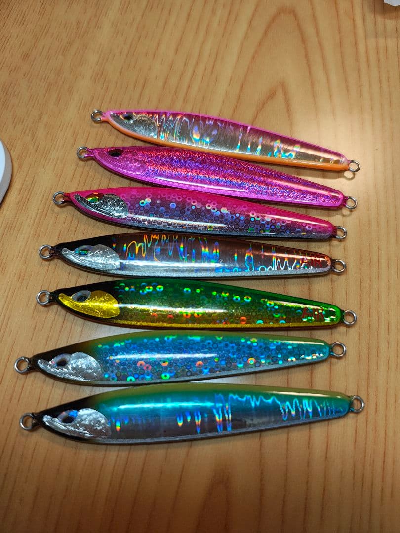 ルアーズケミスト ソード 40g 7個セット 実績カラー