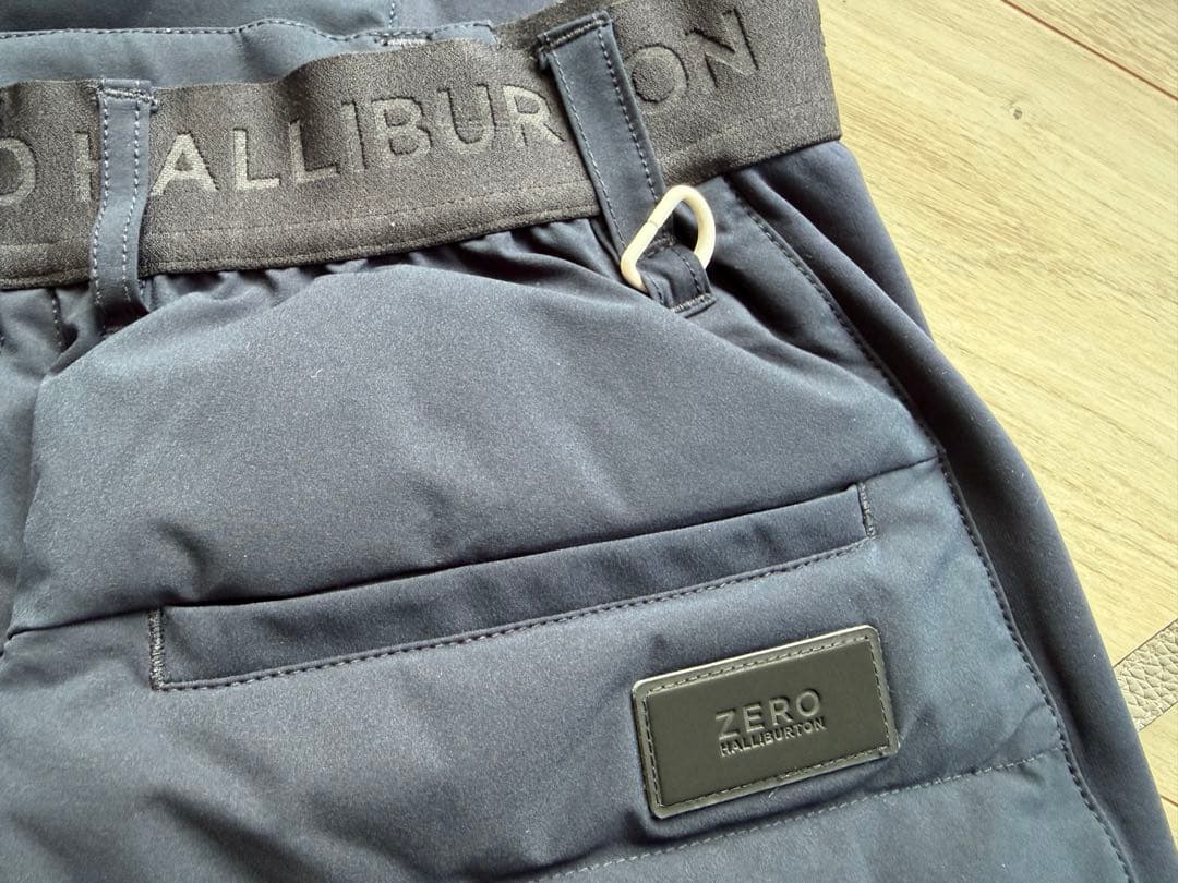 ZERO HALLI BURTON ゴルフウェアM ネイビー　セットアップ