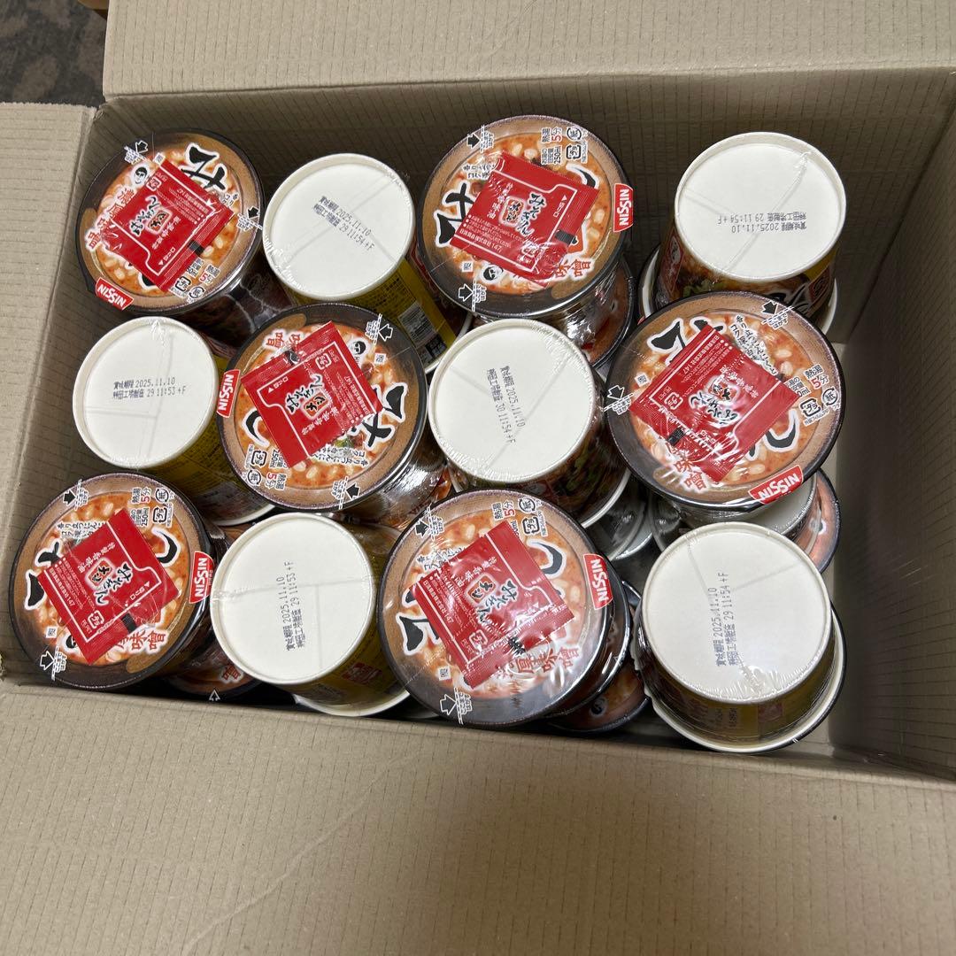 新みそきん 濃厚味噌 みそきん 36個セット 新品 未開封 カップ麺 日清
