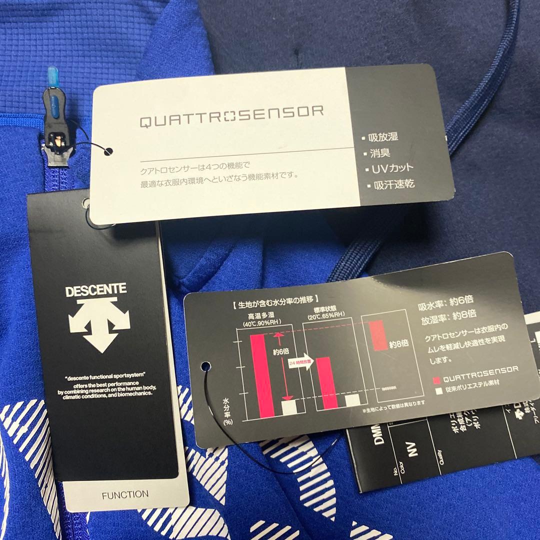 【新品タグ付き】DESCENTE Move Sportジャージ上下セット 青紺