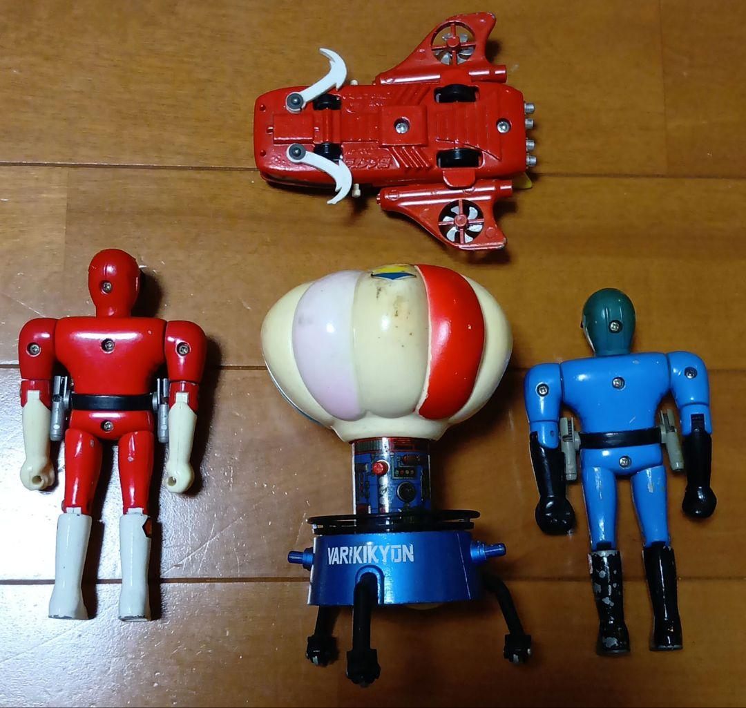 【最終価格！当時物レア】　ポピー　ゴレンジャー＆ズバット　超合金4種セット