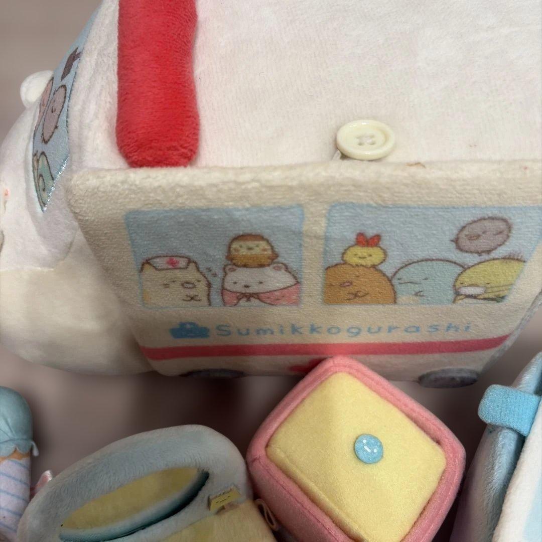 すみっコぐらし　てのり　ぬいぐるみ　冷蔵庫　救急車　19点