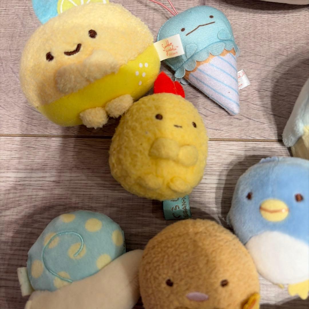 すみっコぐらし　てのり　ぬいぐるみ　冷蔵庫　救急車　19点