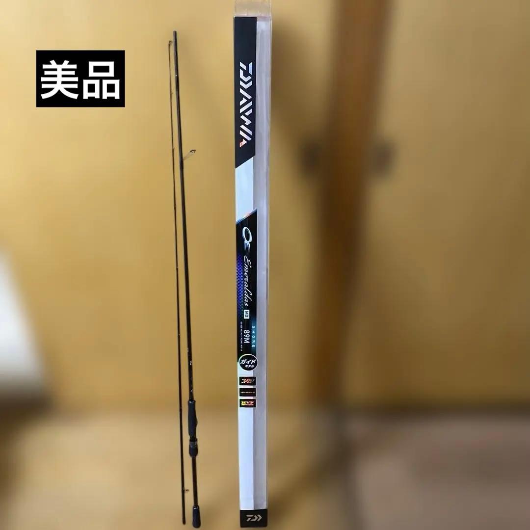 美品 ダイワ エギングロッド エメラルダス EME MX 89 M.N