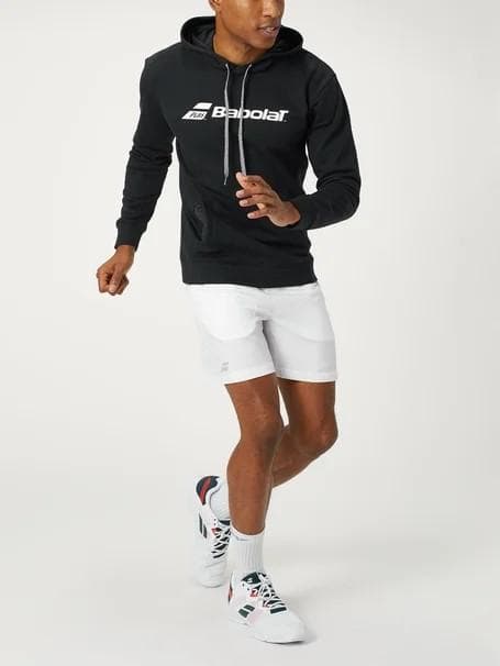 BABOLAT（バボラ）Logo フードパーカー（EU:M）黒