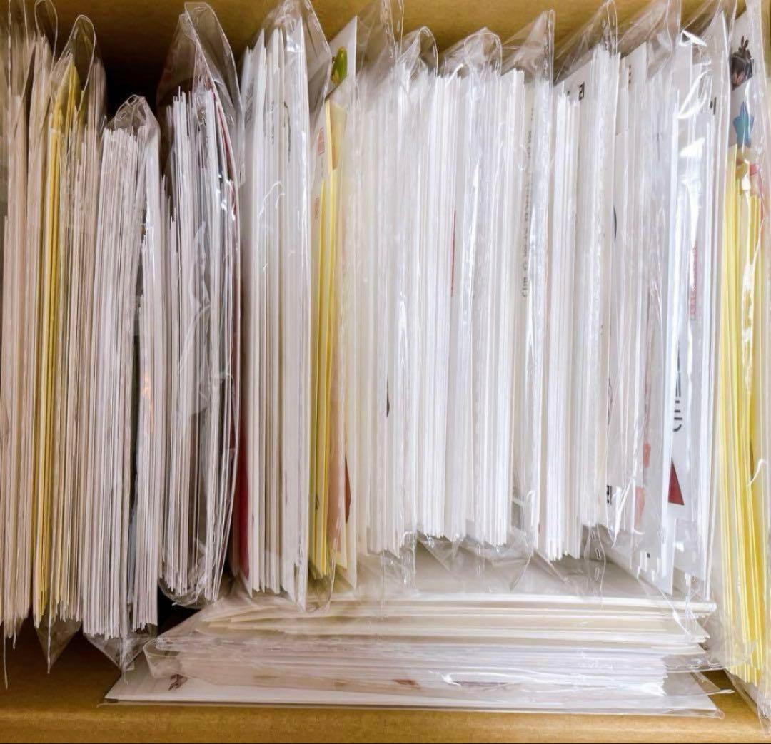 【1000枚】　人物ステッカー　まとめ売り　コラージュ　紙モノ　断捨離