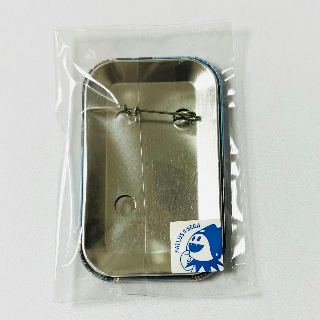 ペルソナ5 ザ・ロイヤル ステラワース スクエア缶バッジ 喜多川祐介 フォックス