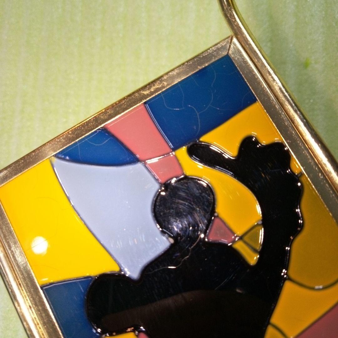 ミッキーマウス　ステンドグラス　ティーライトキャンドルホルダー　ロウソク立て