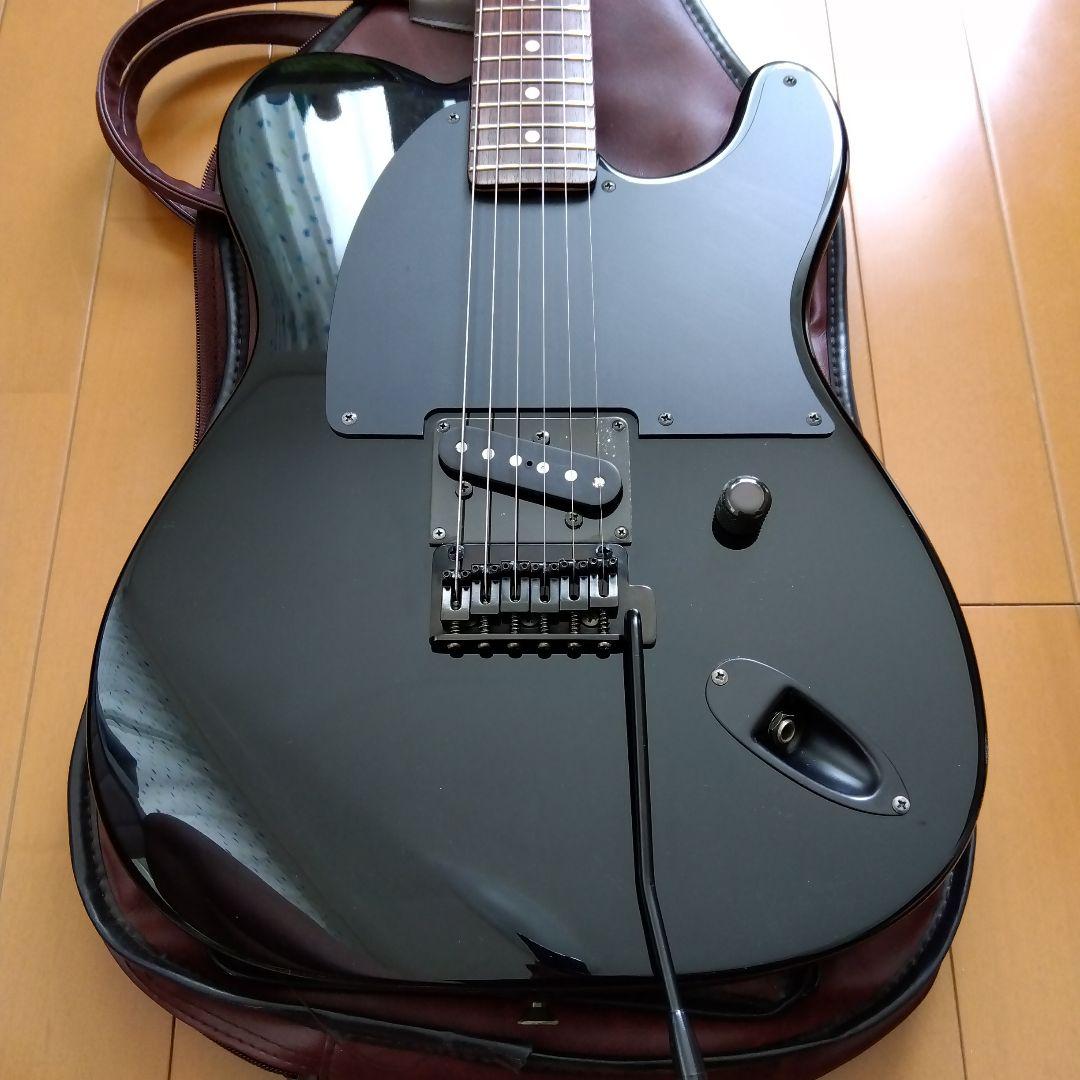 ビルローレンス　BT0R-55B　テレキャスター　日本製　ブラックラベル　シャケ