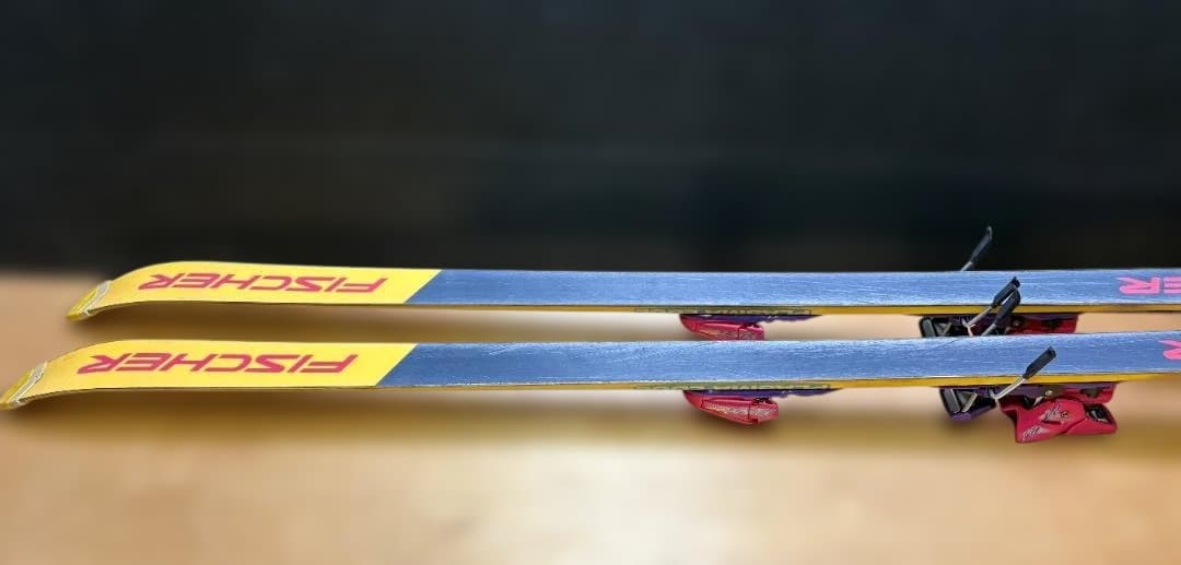 FISCHER 168cm ブーツ25ｃｍ　ストック　105ｃｍ　セット