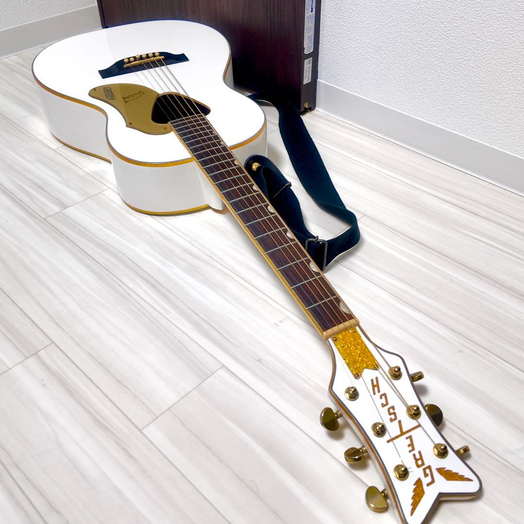 GRETSCH G5021 WPE WHT エレアコ アコギ 白