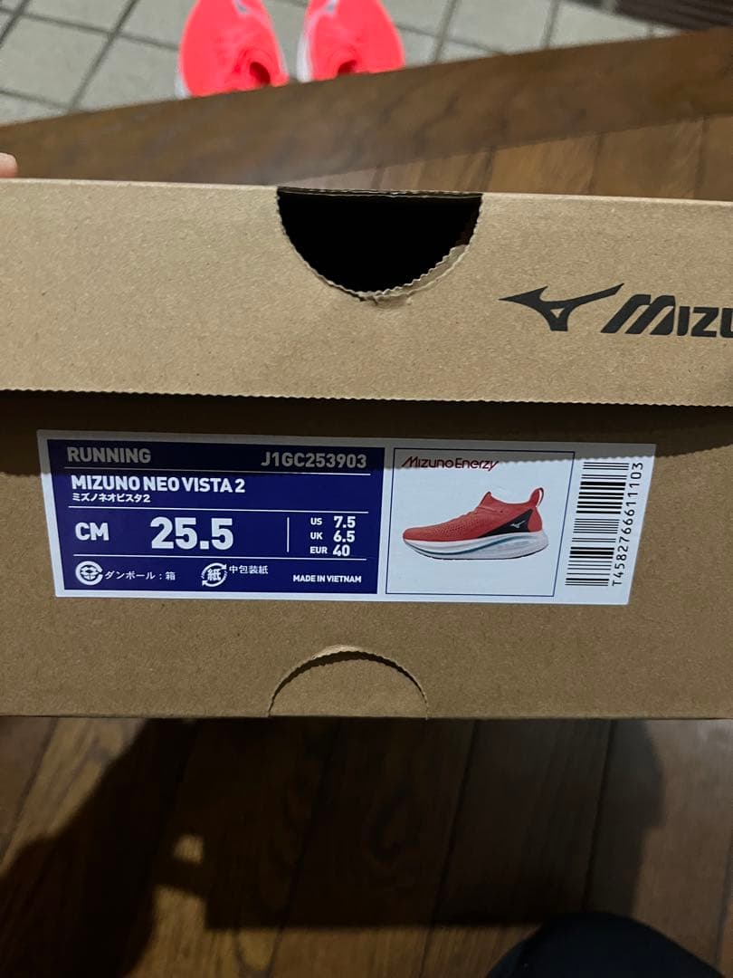 ミズノ　ネオビスタ2 メンズ25.5cm