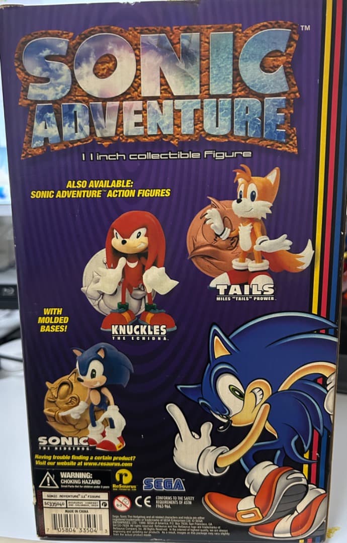 ゲームキャラクター SONIC ADVENTURE collectible Figure