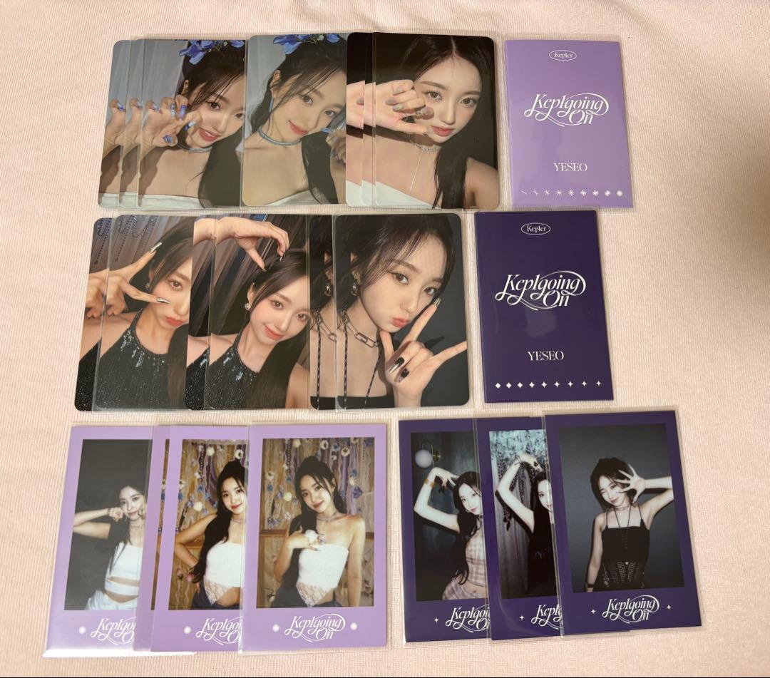 Kep1er イェソ トレカグッズまとめ売り