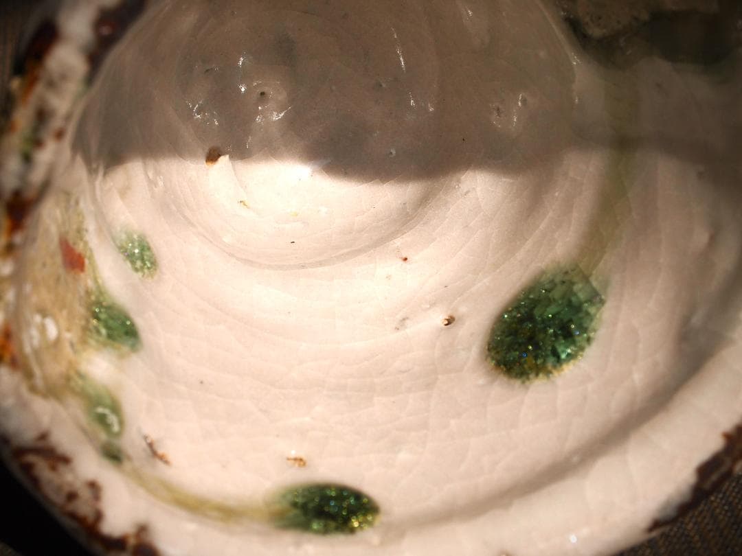 個展作品★村越琢磨【師：梅原武平】志野織部フリーカップA★ビードロ