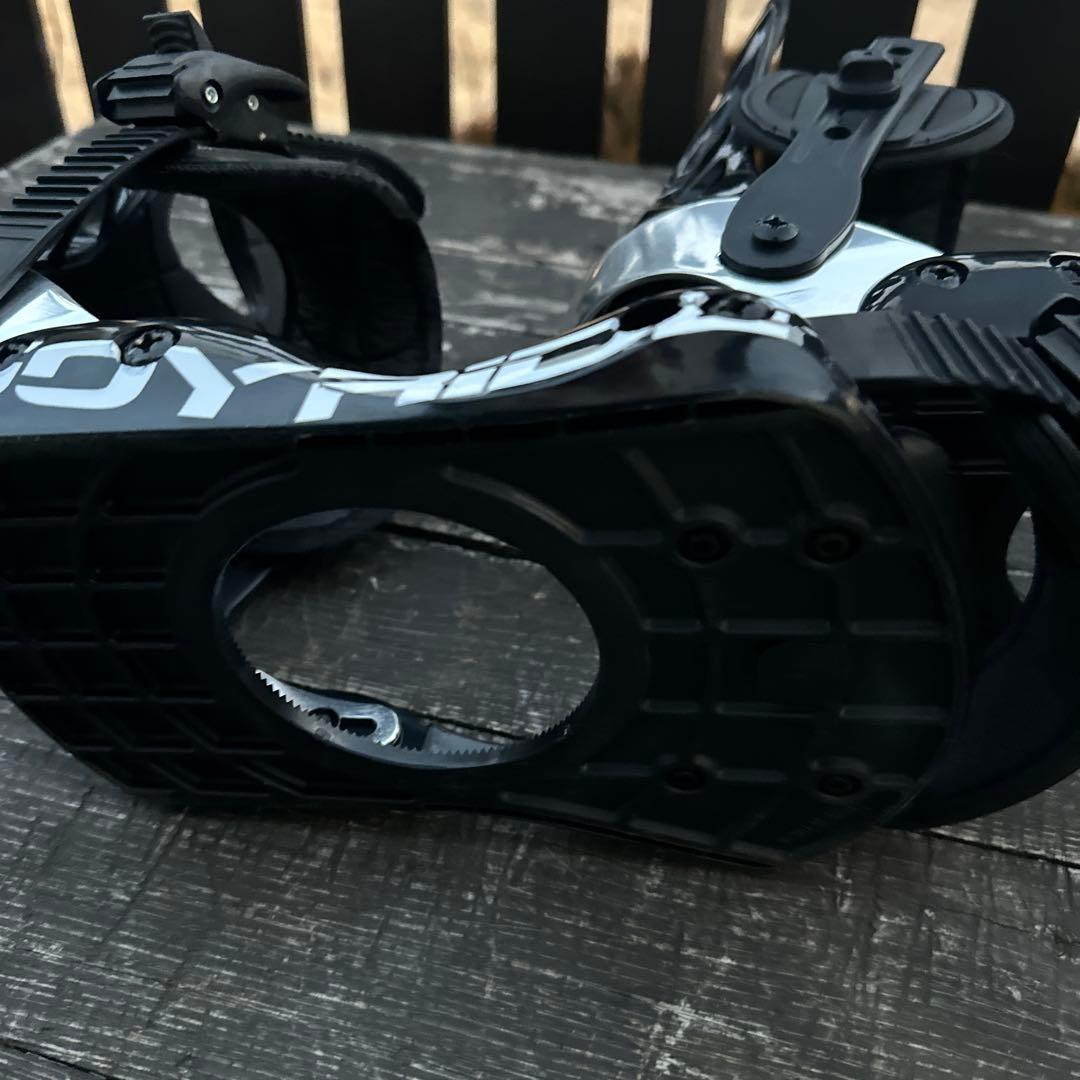 LIEW様JOYRIDE スノーボード ビンディング アルミヒールカップ 黒