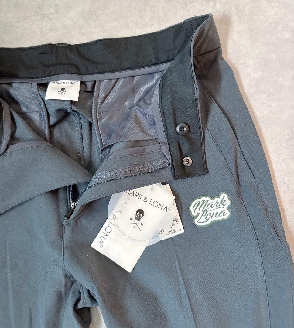 新品 ★ MARK&LONA ボトムス スエード マーク&ロナ グレー 正規品