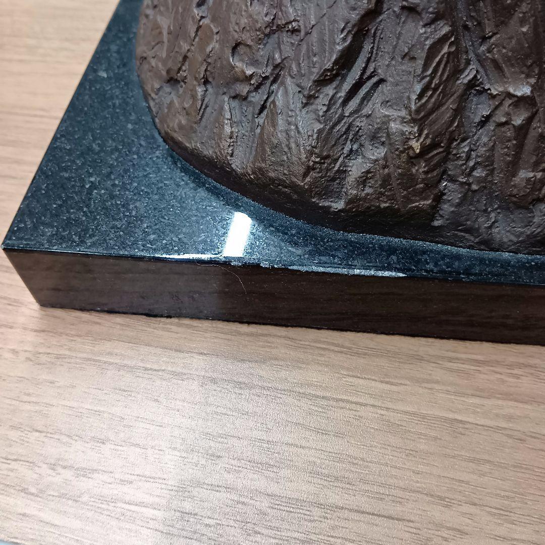 玉野勢三　ブロンズ　高さ約55cm　彫刻　銅像　置物