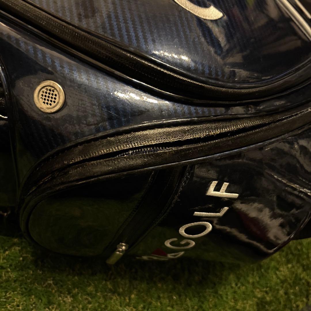 23区GOLF ネイビー ゴルフバッグ