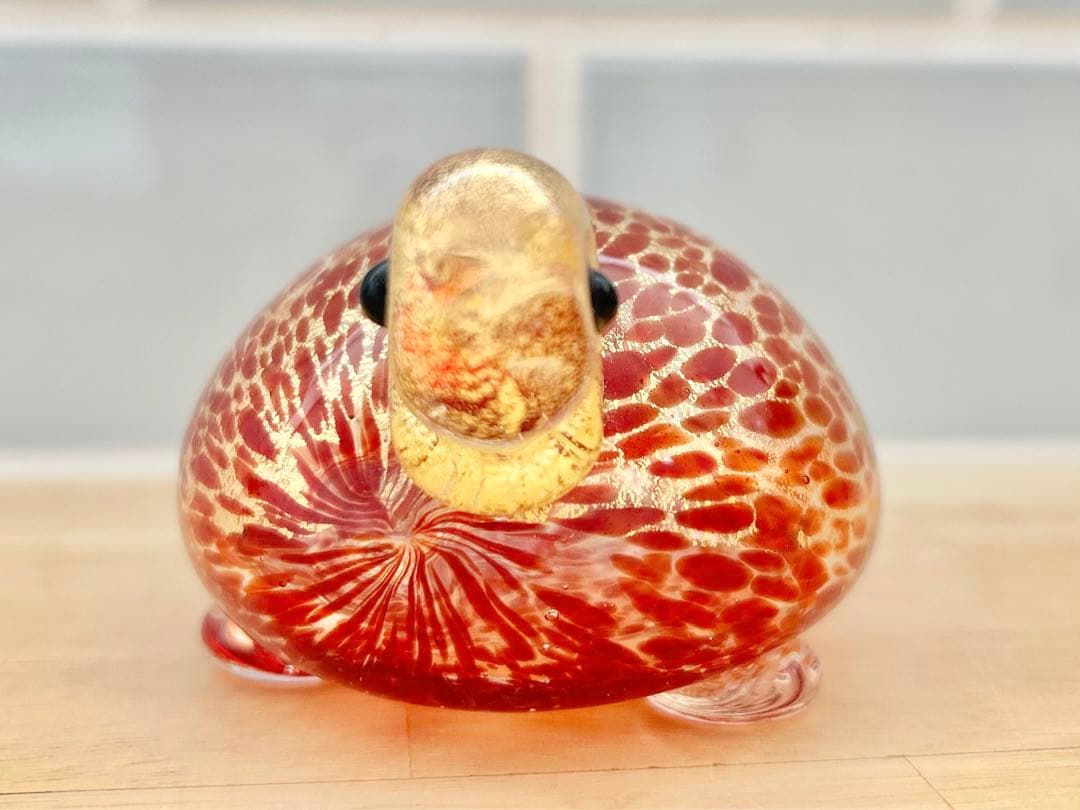 ベネチア ガラス murano ムラーノ ムラノ ヴェネチアグラス 亀 ゴールド