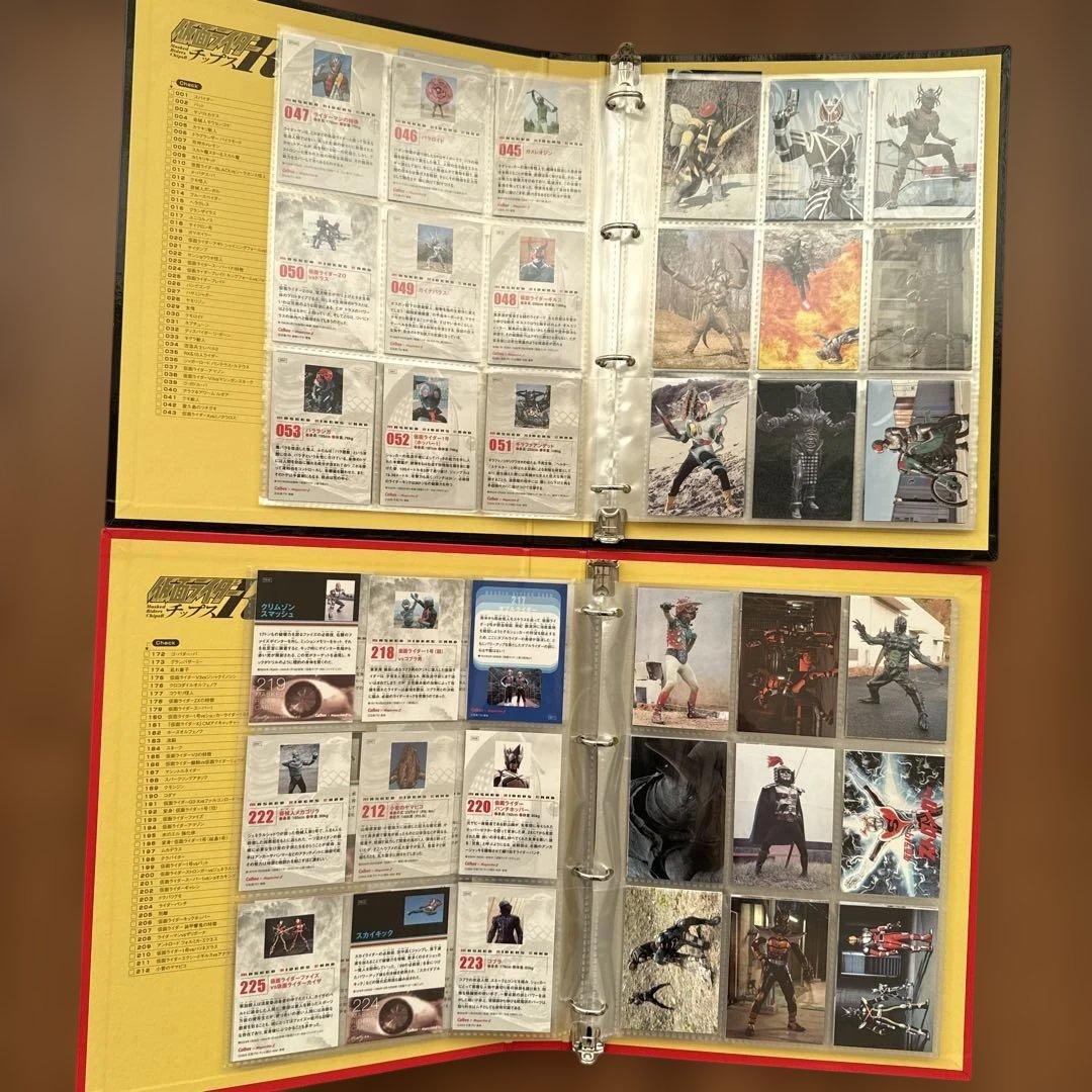 仮面ライダー チップスR カード◇第１記録、第２記録 カルビー×マガジンZ